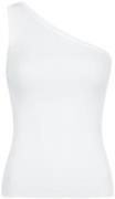 Neo Noir Clementine Knitted Top Kvinde White Tanktoppe Str 44 - hos Ma...