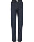 Envii Enbree Straight Jeans 6856 Kvinde Dark Blue Rinse Straight Jeans...