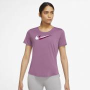 Nike Dri Fit Swoosh Run Lobe T Shirt L - Trænings T-shirts hos Magasin