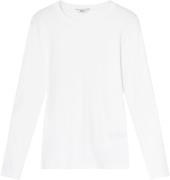 Envii Enally LS ON TEE 5314 Kvinde White Langærmede T-shirts Str L - h...