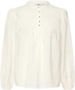 Saint Tropez Barbosz Shirt Kvinde 110605 Langærmede Bluser Loose Fit S...