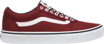 Vans Ward Mand Rød Sneakers Str 39 - Gummi hos Magasin