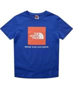 The North Face B S/S Redbox TEE TNF Blue Str L - Cz6 Kortærmede T-shir...