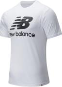 New Balance Essentials Stacked Logo Tshirt S - T-shirts Bomuld hos Mag...