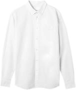 Wood Wood Adam Oxford Shirt Mand Bright White Langærmede Skjorter Str ...