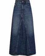 Diesel Depago Skirt Kvinde 01 Maxi Nederdele Str 29 - hos Magasin