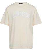 J. Lindeberg M Seasonal Logo Tshirt Mand Turtledove Kortærmede T-shirt...