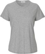 Levete room ANY 1 Kvinde Light Grey Melange Kortærmede T-shirts Str M ...