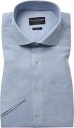 Bruun & Stengade BS Lott Casual Modern Fit Shirt Mand Blå Langærmede S...