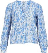 Object Objnebi L/S TOP 131 Kvinde Palace Blue/sandshell Langærmede Blu...