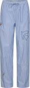 Sofie Schnoor Trousers Kvinde Blue Striped Bukser Med Lige Ben Str 40 ...