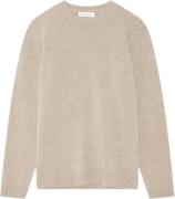 Wood Wood Beckett Brushed Lambswool Jumper Mand Beige Sweaters Str L -...