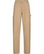 Sofie Schnoor Trousers Kvinde Beige Bukser Med Lige Ben Str L - hos Ma...