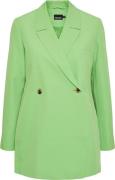 Pieces Pcnobby LS Oversized Blazer D2D Kvinde Green Flash Blazere Str ...