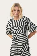 Part Two Estermarinepw BL Kvinde Deconstructed Stripe Toppe Regular Fi...