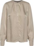 Soaked in Luxury Slfalula Shirt LS Kvinde Brindle Langærmede Bluser Re...