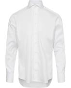 Due Signori CAH 040441513223 - NON Iron Twill Mand White Langærmede Sk...