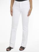 Tommy Hilfiger Bootcut RW White Kvinde Ycf Straight Jeans Str 30/32 - ...