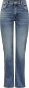 Pieces Pcelan NEW HW Straight Slit Jeans M Kvinde Blå Straight Jeans S...