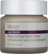 Trilogy Age Proof Replenishing Night Cream 60 g 60 ml - Natcreme hos M...