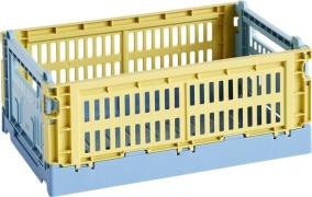 Hay HAY Colour Crate, Small Mix Dusty Yellow Str W17 X L26,5 X H10,5 -...