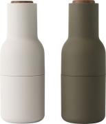 Audo Copenhagen Bottle Grinder, Hunting Green/beige Grøn & Beige - Sal...