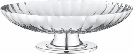 Georg Jensen Bernadotte Dish ON Stand, SS S›Lv Str H: 8,5 cm Ø: 28 cm ...