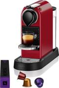 Nespresso Citiz Kaffemaskine Rød Str (BxDxH): 13 x 27.8 x 37.2 cm - Ka...