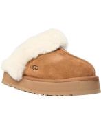 UGG W Disquette Kvinde Chestnut Hjemmesko Str 39 - hos Magasin