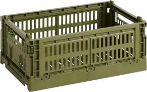 Hay HAY Colour Crate, Small Olive Str W17 X L26,5 X H10,5 - Kurve hos ...