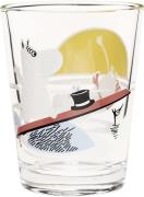 Moomin Arabia Mumi Drikkeglas 22 cl Aften Svømning Multi - Vandglas Gl...