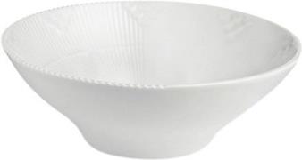 Royal Copenhagen Hvid Elements 78 cl. Portionsskål Hvid Str Ø: 18 cm. ...