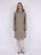 Neo Noir Rocco C Rain Jacket Kvinde Taupe Regnjakker Str 44 - hos Maga...