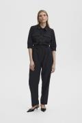 Gestuz Joellegz Jumpsuit Noos Kvinde Black Buksedragter Str 42 - hos M...