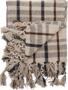 Bloomingville Plaid, Natur, Genanvendt Bomuld Natur Str L150xW120 cm -...