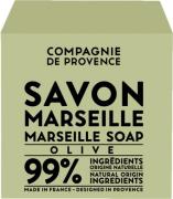 Compagnie De Provence Cube OF Marseille Soap Olive 400 G - Håndsæbe ho...