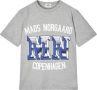 Mads Nørgaard - Copenhagen Printed Tee Theo Tee Str 4 år - Grå Kortærm...