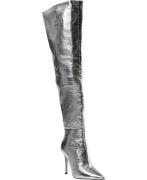 Steve Madden Epic Boots Kvinde Silver Langskaftede Støvler Str 40 - ho...