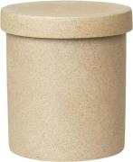 ferm LIVING Bon Accessories Large Container - Sand Str ACCESSORIES - O...