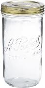 Le Parfait Geleglas 1,5 Liter D 11 cm Glas 0008 - Opbevaringsglas & Kr...