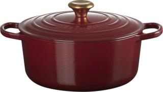 Le Creuset Rund Stbejernsgryde 5,3L Garnet Garnet Str 26cm - Gryder ho...