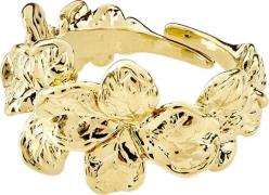 Pilgrim Echo Recycled Ring Goldplated one size - Ringe hos Magasin