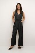 Kaffe Kajenna Jumpsuit Kvinde Black Deep Buksedragter Str 40 - hos Mag...