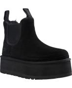 UGG Neumel Platform Ch Kvinde Black Vinterstøvler Str 36 - hos Magasin