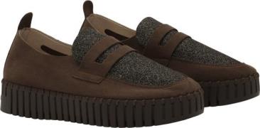 ILSE JACOBSEN Tulip3878 Kvinde Brown Brown Loafers Str 40 - hos Magasi...