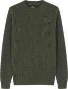 Mads Nørgaard - Copenhagen Eco Wool Vilhelm Knit Mand Grøn Sweaters St...