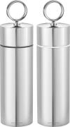 Georg Jensen Bernadotte Salt & Pepper Grinder SET Stainless Steel Sølv...