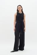 InWear Yasminaiw Jumpsuit Kvinde Black Buksedragter Str 40 - hos Magas...