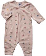 Petit Bateau Footless Sleepsuit 3M Str 3M - Saline/multico Nattøj hos ...