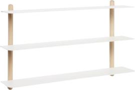 GEJST Nivo A Light Oak White Hvid Str Højde: 420 mm, Bredde: 640 mm, -...